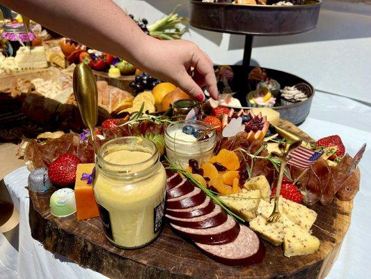 Our 4th of July Grazing Table!