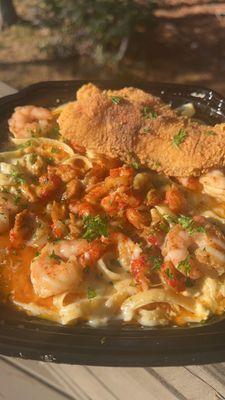 Catfish Pasta