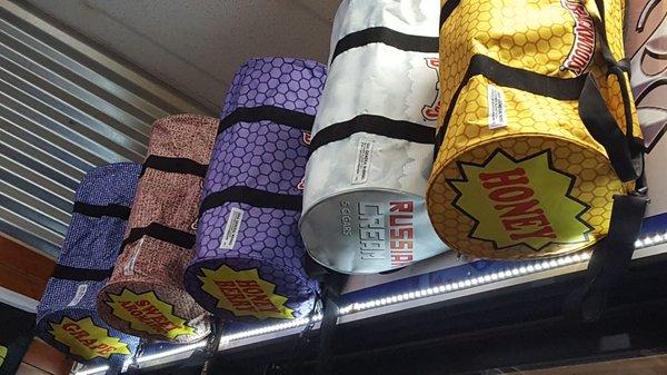 Backwood duffle bags in stock for a limited time !! #RussianCream #Grape #Honey #Vanilla #Sweet