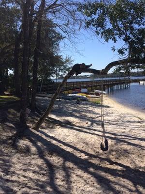 The beach at Bluewater