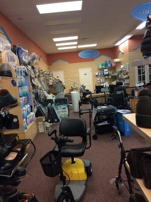 Lots and lots of wheelchair accessories