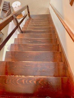 Authentic Cherry Maple Wood Steps!!