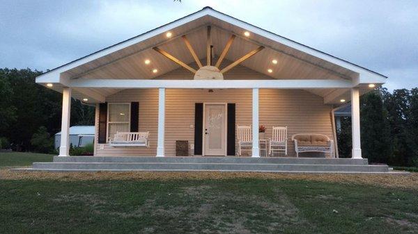 Porch addition