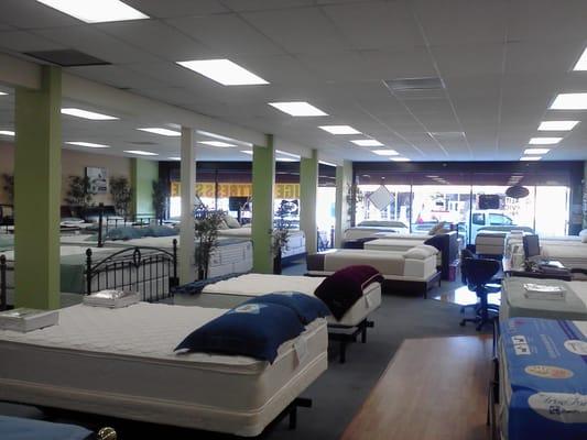 lots of selection of beds