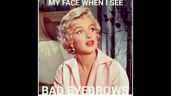 Come in for a Brow Shaping!