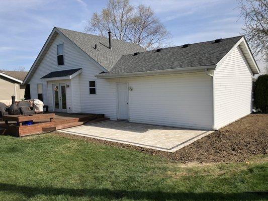 20x11 paver patio