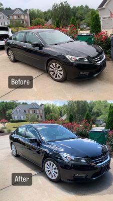 Honda Civic received our Exterior Revive