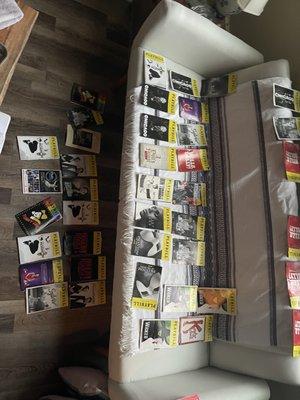 Playbill collection water damaged