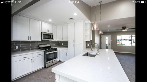 Remodeled kitchen in Arcadia