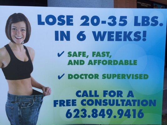 Lose 20 to 35lb in just 6 weeks!