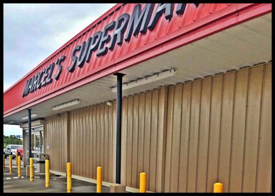 Small family owned and operated. It's a great grocery store on a smaller scale.