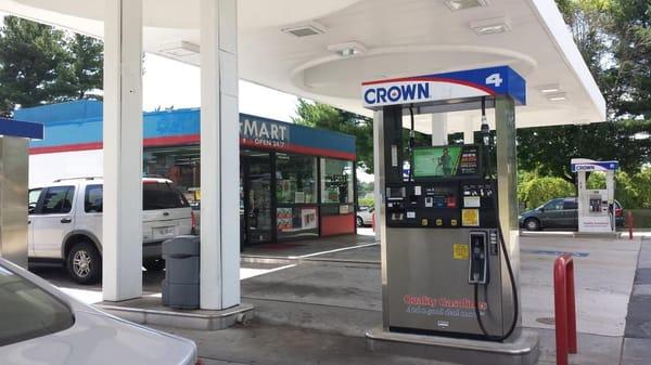 Dobbin Crown gas station in Columbia MD