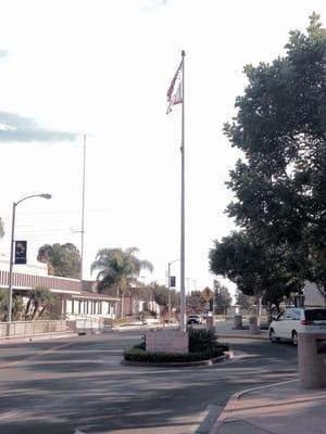 Community Center, Council Chambers, and City Hall all in One building. (To the right)