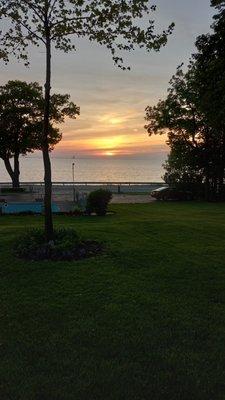 Sunset from Rock Ledge Inn