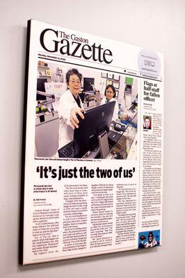 Gaston Gazette: Just the two of us