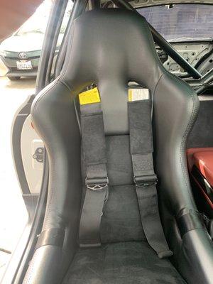 Reupholstered seats with extra padding