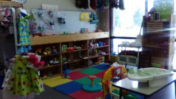 Our Toy and Book Area!