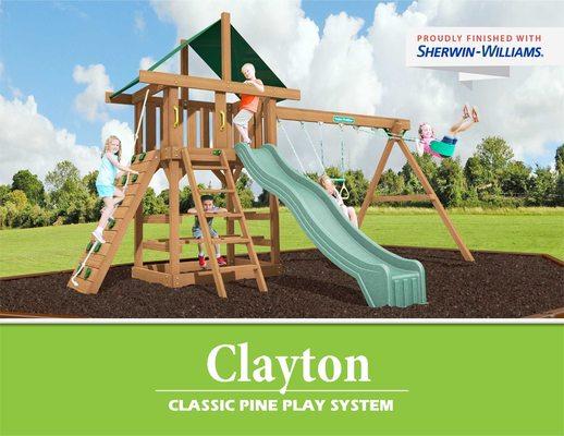 Creative Playthings Clayton Swing set on Sale for $1,699 with Free Installation   Sale end's SOON!