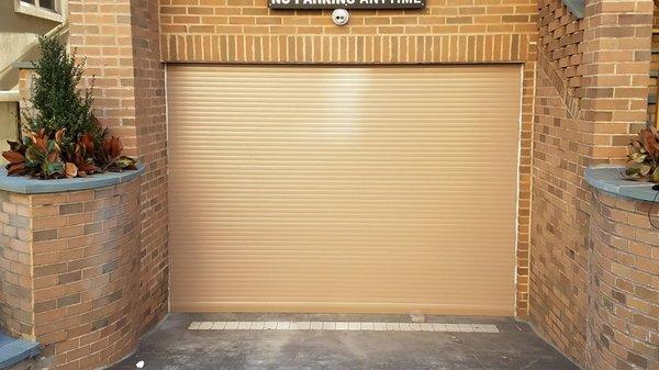 Garage space saver Aluminum Shutter