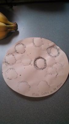 Mila's Craters On the Moon