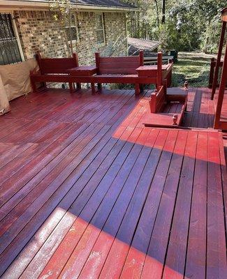 Deck restoration