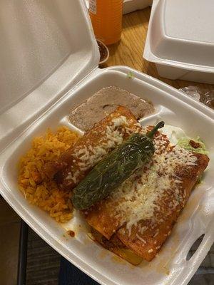 Enchiladas Mexicanos