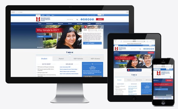 Web and cloud-based software development for Hispanic Scholarship Fund