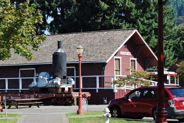 The museum used to be a train station