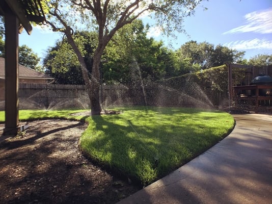 Irrigation and sprinklers in League City TX