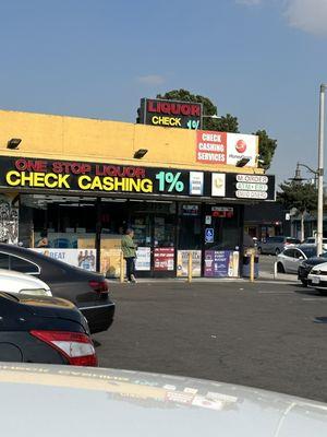 One stop Liquor & Check Cashing