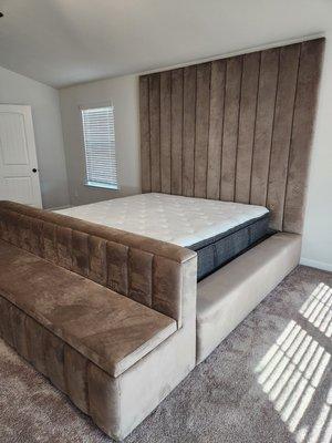 Custom bed frame