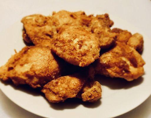 Fried chicken thighs