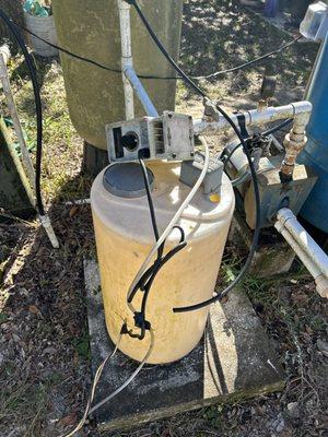 Old chemical injection system in need of some repairs