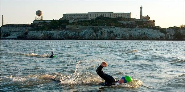 Alcatraz swim