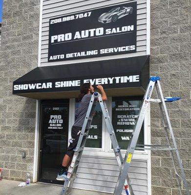 Storefront Facelift