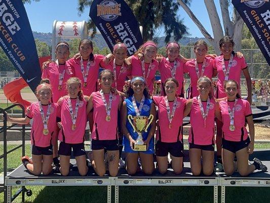 Lamorinda captures the title after beating a strong  ECNL team in the Final