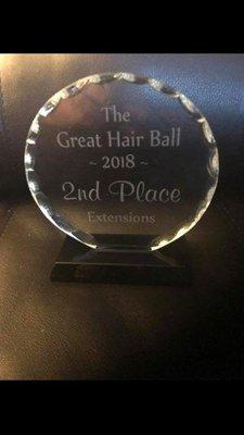 Our The Great Hair Ball 2018 Award!