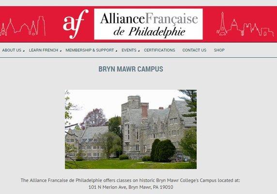 Alliance Francaise - Bryn Mawr Campus