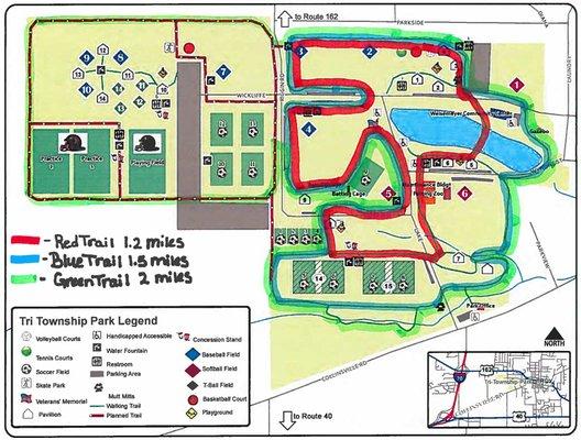 walking trails map