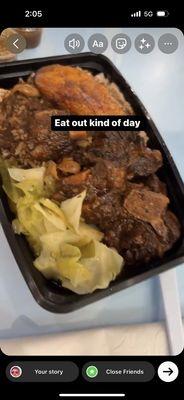 Oxtail platter Small