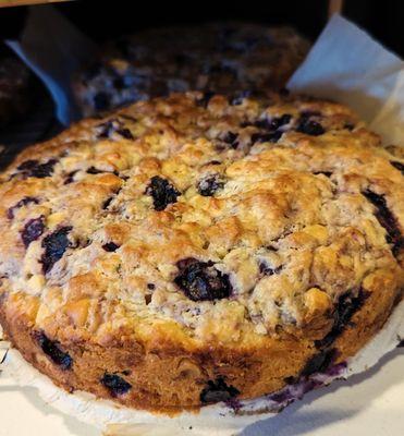 Lemon blueberry scones