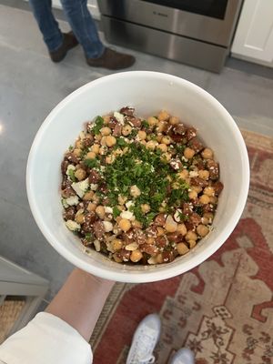 Chickpea Chorizo Salad