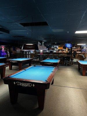 Pool tables