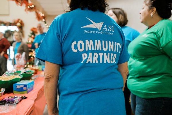 Being involved in our community extends beyond our brick and mortar.