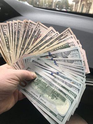 Thanksgiving cash