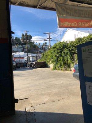 Getting my smog test