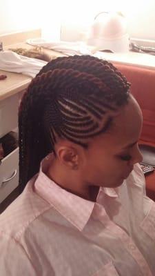 Mohawk senegalese twist