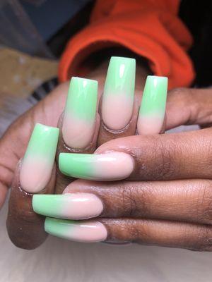 Nails ombre by Linda nails & spa