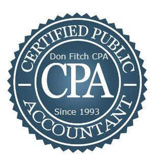 Don Fitch Accountancy              Don Fitch, CPA                  Since 1993