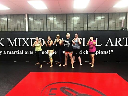 Women Muay Thai class just stated every Tuesday and Thursday